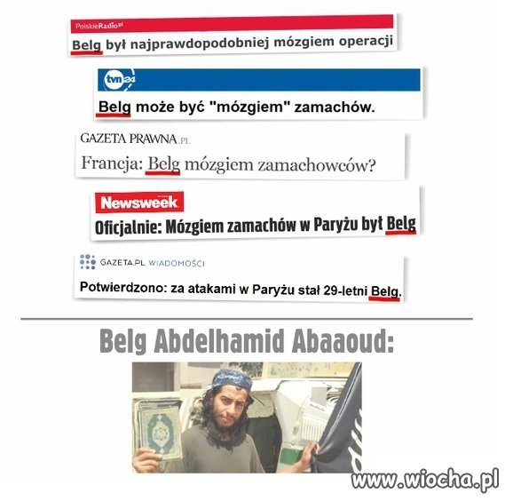Ale ci Belgowie niebezpieczni.