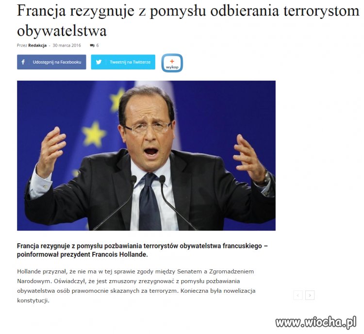 I tak z europejczyków robi się terrorystów ...