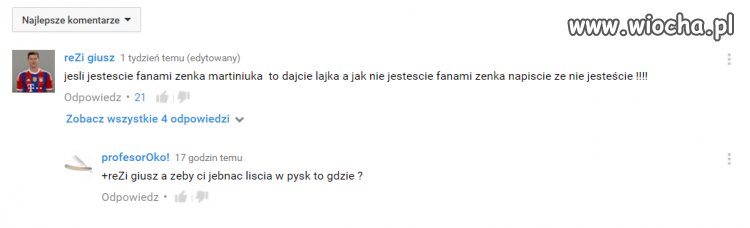 Najlepsze komentarze 