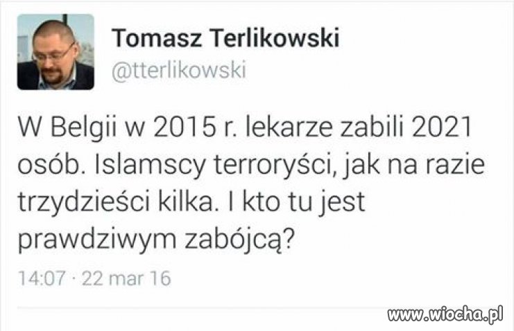Czas się do lekarza wybrać panie Tomaszu. 