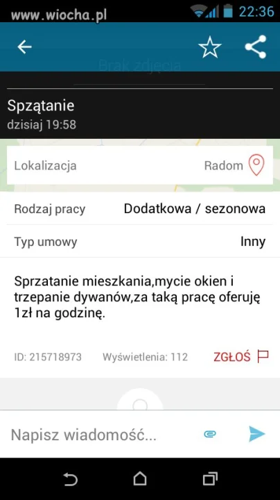 Praca sprzątanie