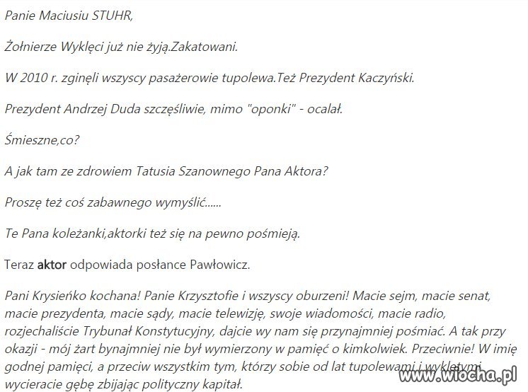 Taka prawda ...