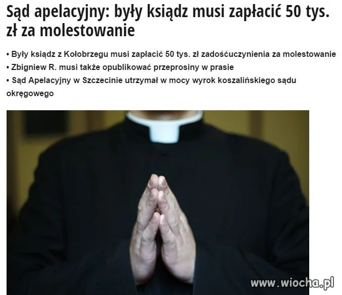 Rzucajcie więcej na tacę 