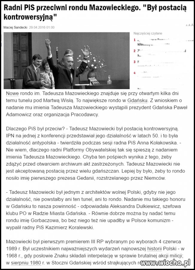 Zaczynam podejrzewać, że PiS po prostu organicznie