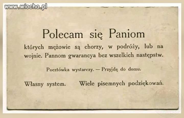 Polecam się 
