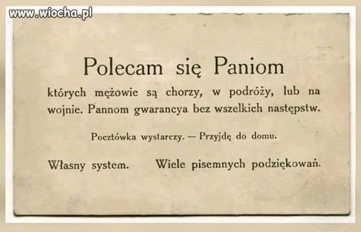 Polecam się 