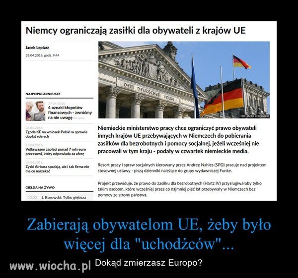 Lewackiej paranoi ciąg dalszy.