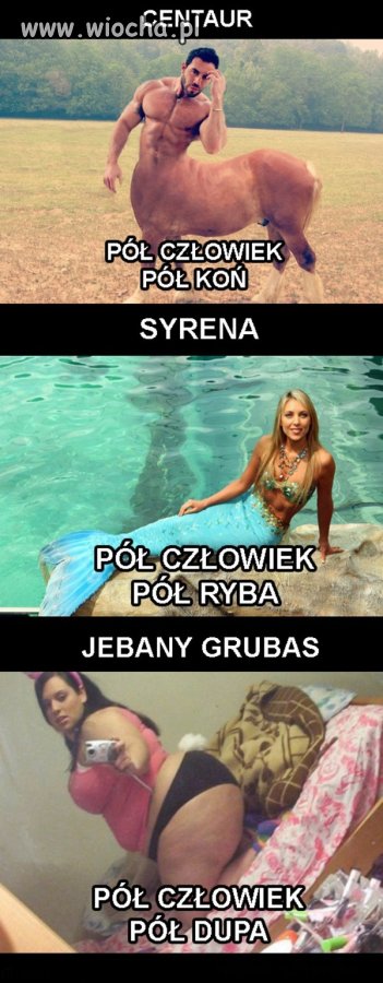 Pół człowiek.