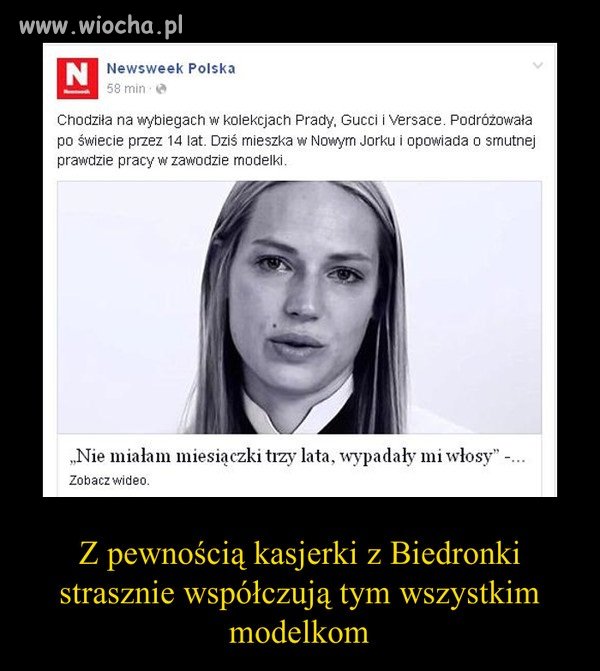 Z cyklu: Problemy modelek