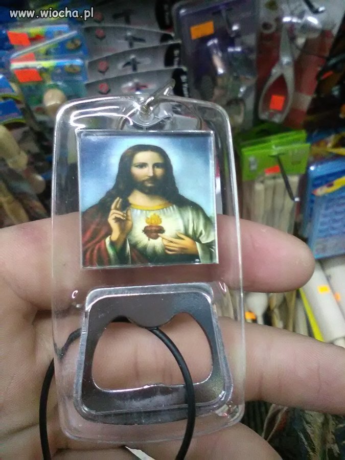 Święty otwieracz do piwa 
