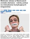 Wolność słowa w Niemczech ?