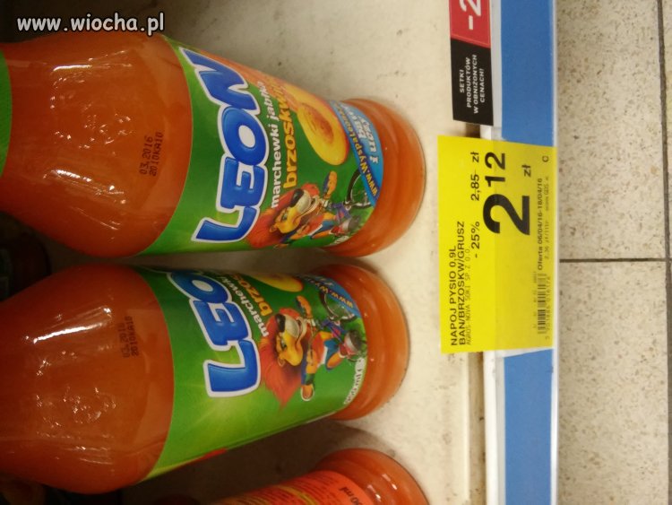 Cesarz zarządza: zdrowa półka w Carrefour!
