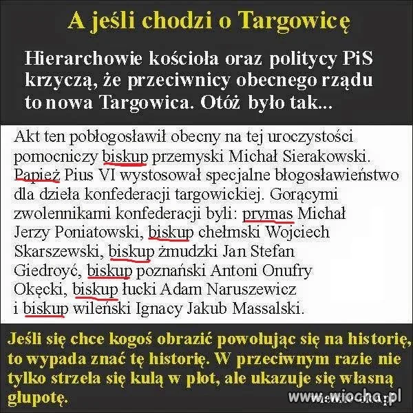 Jeśli chodzi o Targowicę