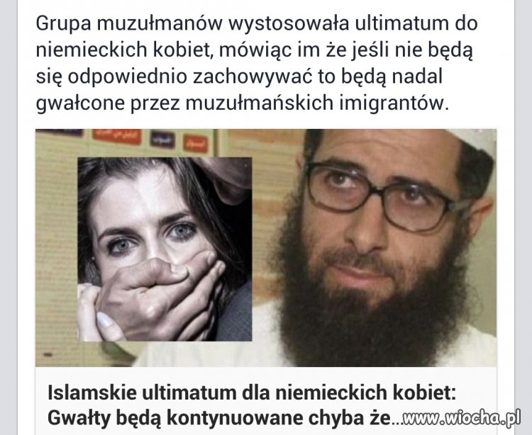Ultimatum we własnym  kraju.