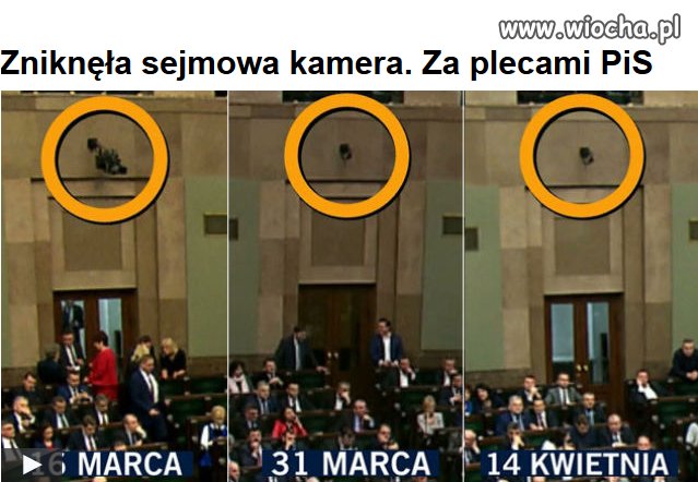 PISowce ściągnęli kamerę za nimi
