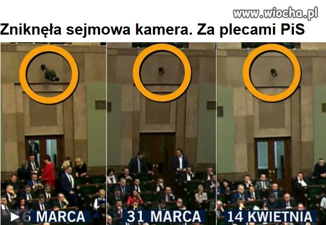 PISowce ściągnęli kamerę za nimi