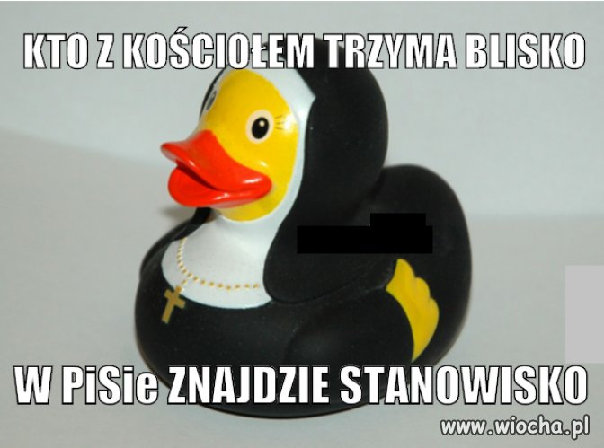 Kto z kościołem trzyma blisko