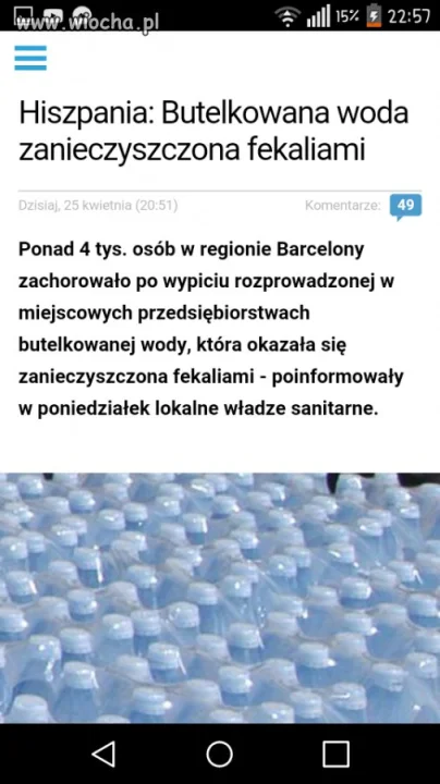 Gównianka nowa woda