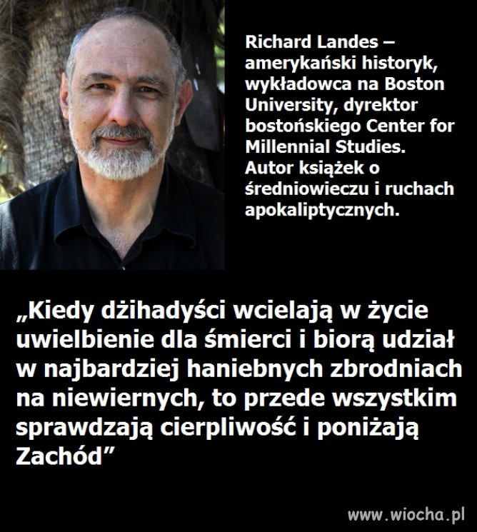 Każdy atak jest obrazem słabości zachodu... 