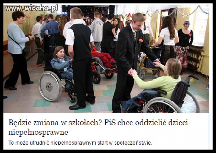 Najpierw oddzielne klasy, potem specjalne opaski,