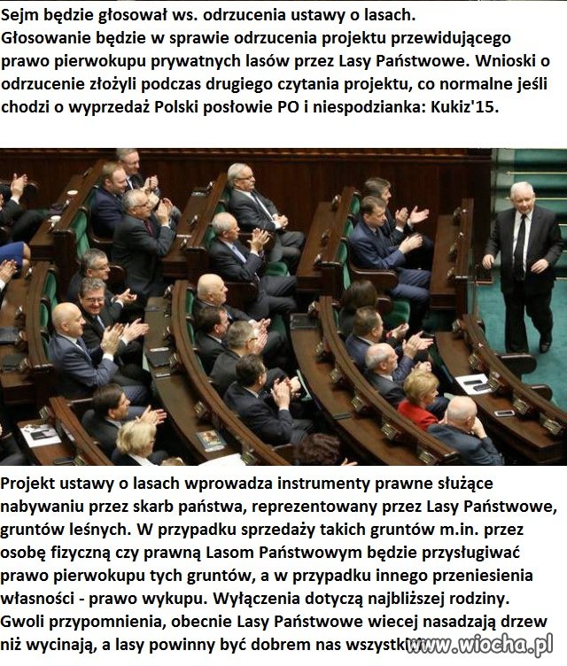 PO i Kukiz15 przeciw pierwokupowi