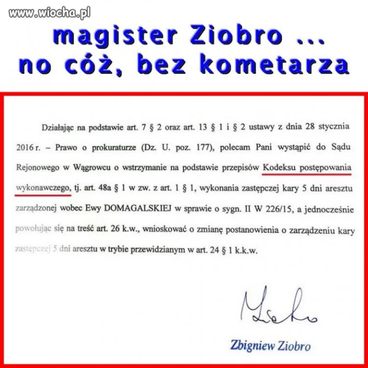A magister 