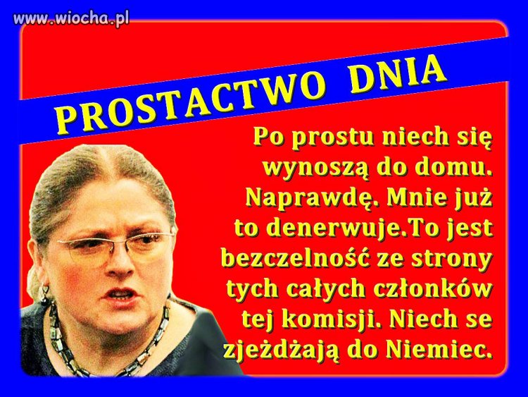 Krystyna jak napisze to napisze 
