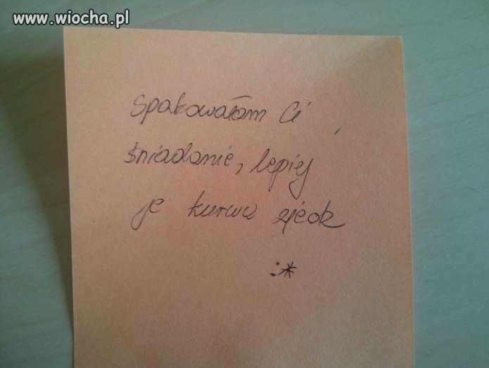 Smacznego Kochanie