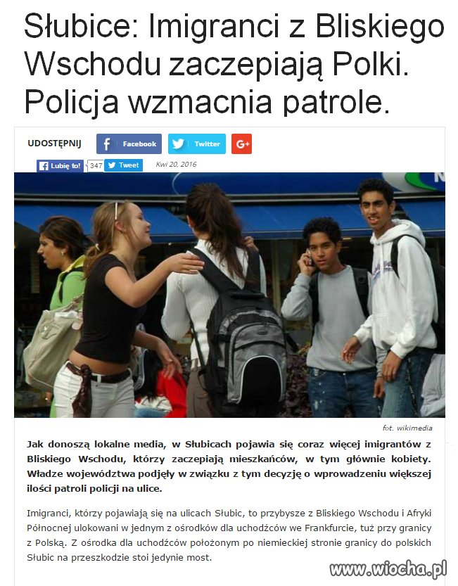 Polki doznają ubogacenia przez uchodźców