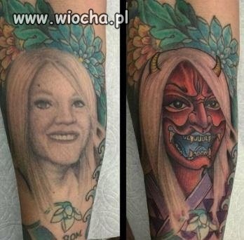 Tatuaż byłej