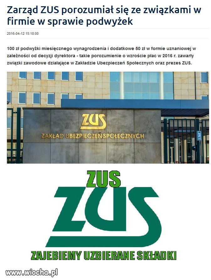 Prezes porozumiał się ze związkami ...  