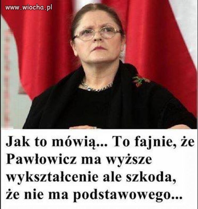 Gdy rozum śpi, pojawia się Pawłowicz.  