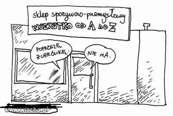 Nazwa określa jasno asortyment sklepu 