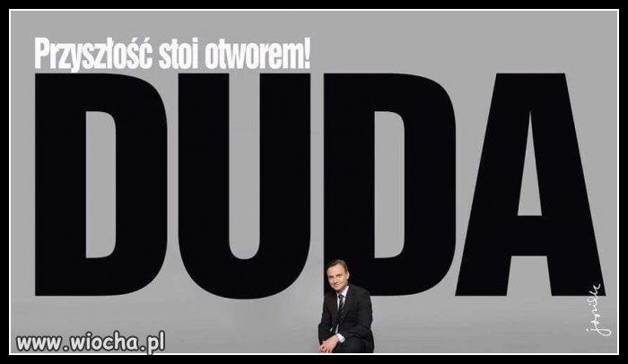Przypominam plakat z kampanii