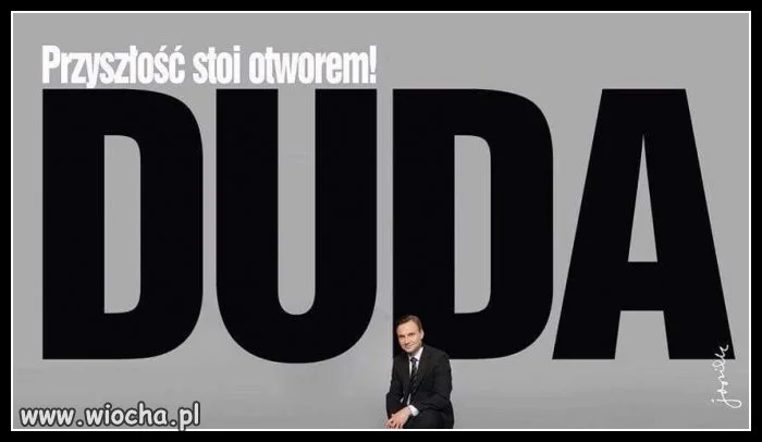 Przypominam plakat z kampanii