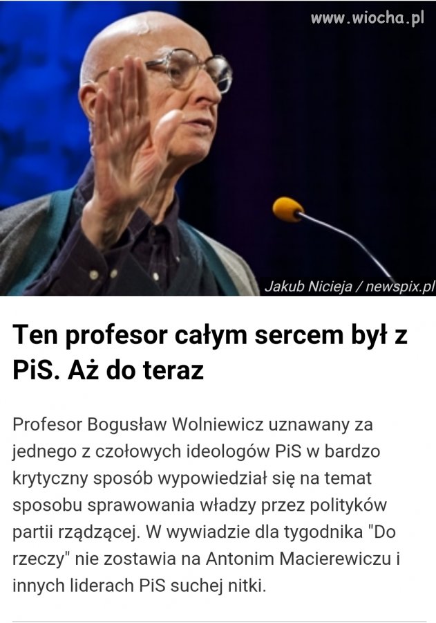 Pewnie IPN zaraz teczkę odnajdzie 