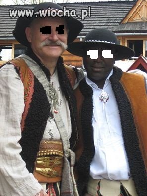 Skoro owiecki mogom być biołe i corne,