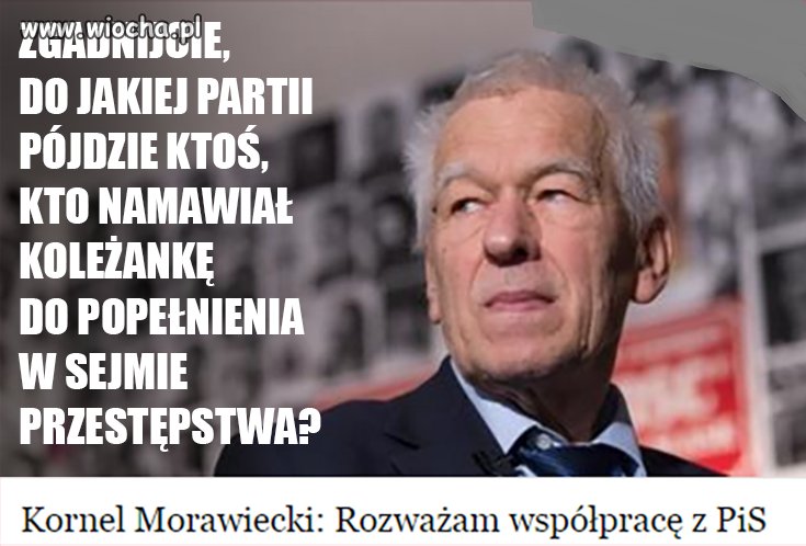 Kolejny umoralniacz