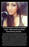 Poszukiwania bogatego męża.
