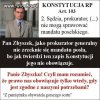 Jak się Zbysiowi kadencja skończy to  