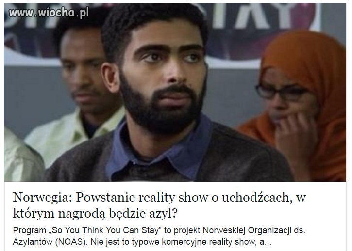 Jeżeli to będzie w stylu filmu "Uciekinier" 
