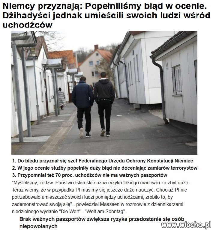 Głupota Niemców jest przerażająca.