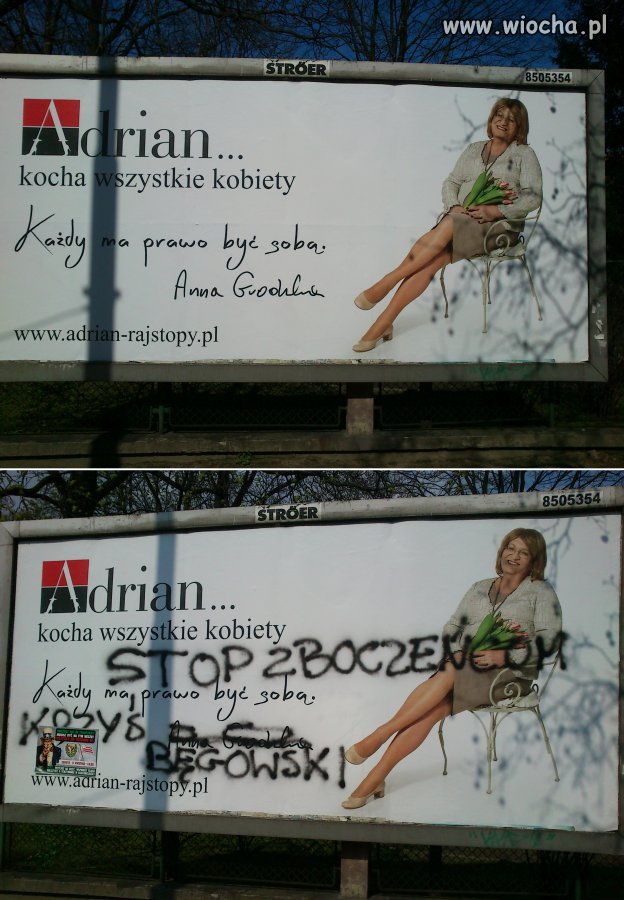 Ania jest skreślona