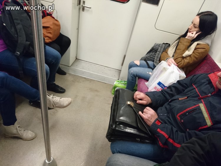 Wiocha w metrze