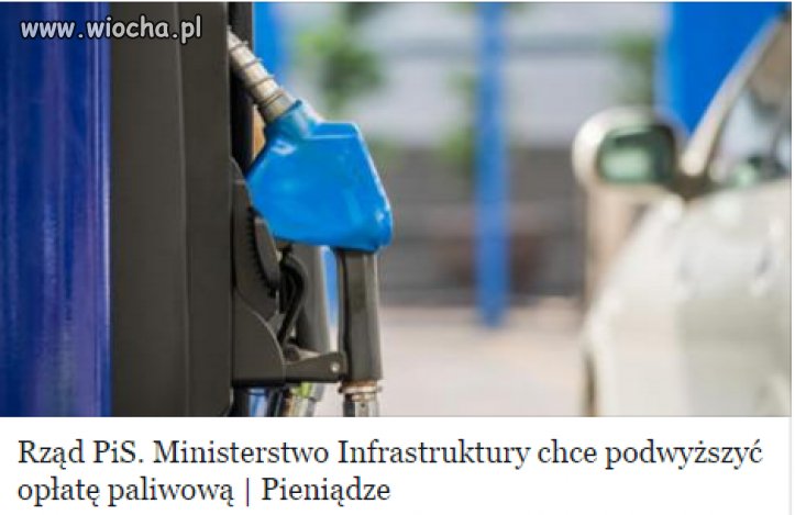 Cieszyliśmy się z spadku cen paliwa... 