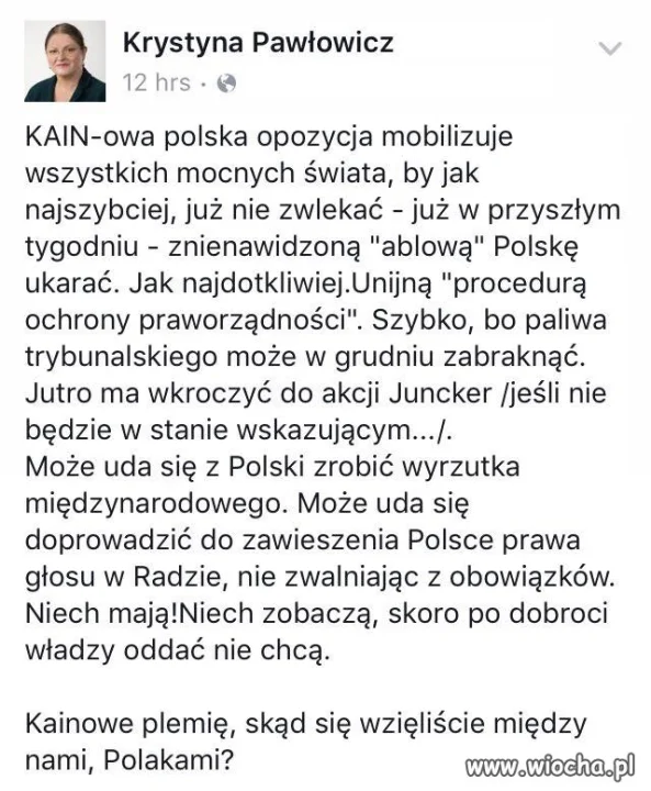 Krystyna jak napisze to napisze.