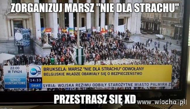 Zorganizuj marsz "NIE DLA STRACHU" 