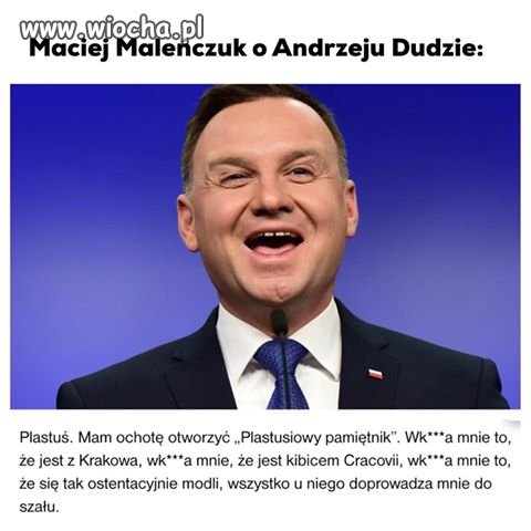 Malenczuk chyba nie chciałeś 