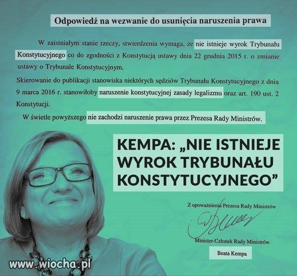 A pani swoje 