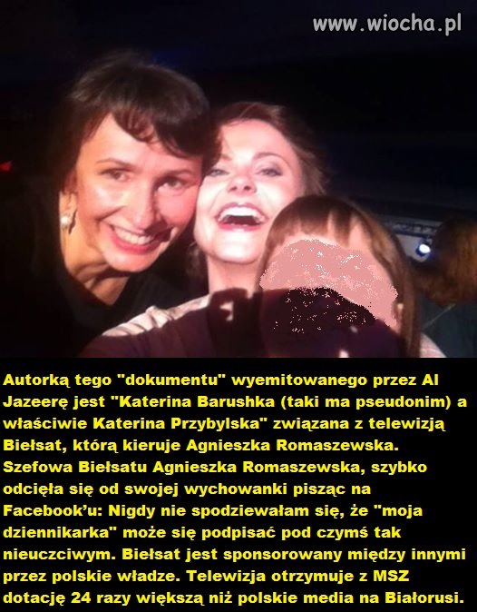 Dziennikarka Biełsatu